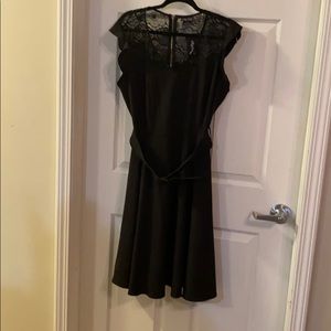 City Chic black dress size 16